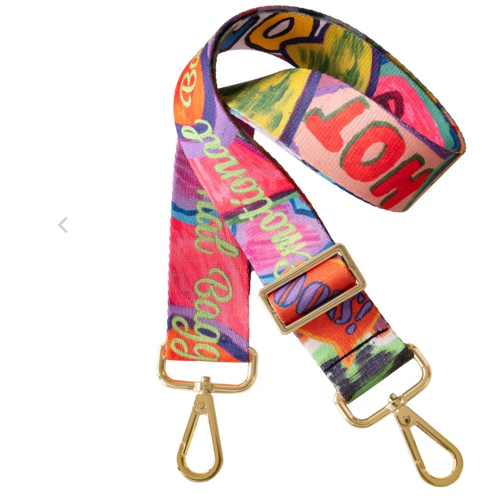 ANDI Strap - Artist Collaboration: Emotional Baggage by Kristin Simmons (Gold).